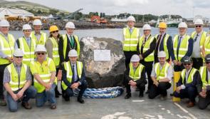 €18 million Greencastle Greencastle Harbour Breakwater project up and running

