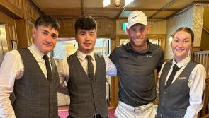 Liverpool legend James Milner checks out Ballyliffin 
