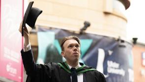 Buncrana's Ronnie Gomersall overcomes education's barriers to graduate in style