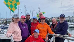 Gartan Open Water Swimmers brave the elements to conquer the North Channel