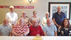 Celebrations in Kilcar for John Hegarty's 90th birthday

