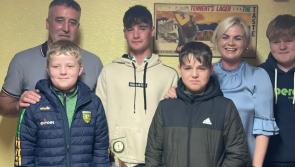 Champion Jamie Meehan welcomed home by the people of Mountcharles