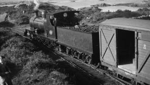 One last train stop in Burtonport this Friday night