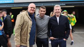 Seamus Coleman helps cheer cousin Dessie Farrell’s Dublin to victory 