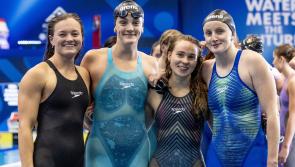 Mona McSharry plays part in another new Irish record