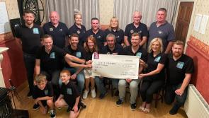 Byrne family present €20,000 to Malin RNLI fundraising following charity cycle