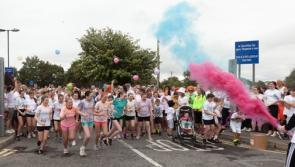 In pictures: Kym’s Kolour Fun Run brings colour to Ballybofey 