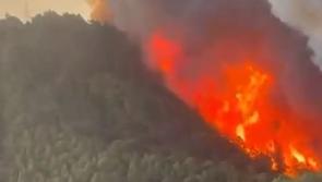National: Wildfires erupt on island popular with Irish holidaymakers