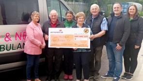 Patsy Gildea gives something back to cancer bus with €8,515 fundraiser in Ardara