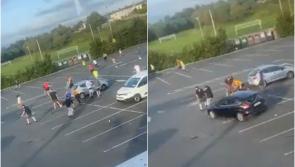 NATIONAL: Car slams into group in Galway carpark amid mass brawl as terrifying video emerges 