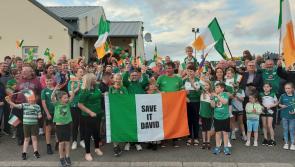 Watch: David Crawford gets hero's welcome home to Leghowney