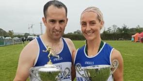 Partners Leoni Cooke and Gerard Gallagher crowned masters champions