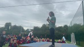 National: WATCH: Joe Wicks visits national school on his tour of Ireland 