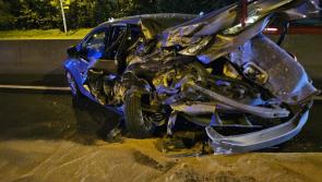 National: Warning to other motorists after lucky escape from horror crash on M50