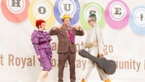 In Pictures: Fidget Feet delight with aerial dance and drive-in bingo combo
