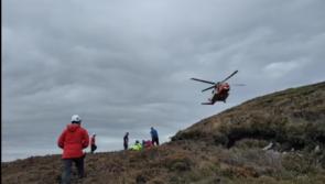 Dublin-based R116 tasked to airlift injured person from hill in Donegal