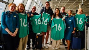 National: Irish airline surprises passengers with special gift ahead of Rugby World Cup quarter-final