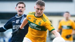 All square between St Mary's, Convoy and Robert Emmets in Junior B final 
