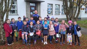 Naomh Conaill give Danny McLoone and his classmates a wonderful surprise