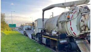 National: Drivers face dangerous driving charges after car towed lorry on the M50 motorway