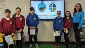 Bruckless NS holds a student council election 