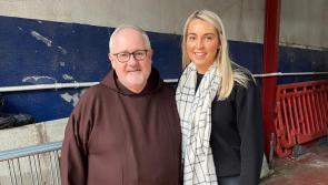 Megan Ward launches a Christmas food appeal for the Capuchin Day Centre
