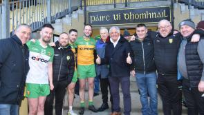  Circet staff and a Donegal All-Star select line-out for charity