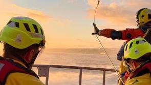 Four fishermen rescued after boat sinks on Lough Foyle