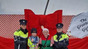 Donegal gardaí joined by very special little Christmas helper 