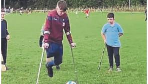 National: Brave teen makes inspiring comeback to sport after losing leg in tractor accident
