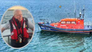 Lough Swilly lifeboat's John McCarter hangs up his pager