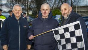 Brian McDaid and 'Betsy' complete Drive of Ireland for Donegal Hospice