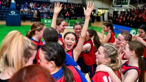 Coláiste na Carraige capture  All-Ireland Under 16 B Girls Schools Cup
