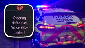 National: Gardaí seize car with 'dangerous defects' including 'complete lack of power steering'