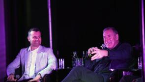 In Pictures: Packie Bonner and Shay Give line out at London Irish Centre 