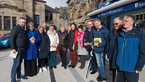 MEP Maria Walsh chats to people on the streets of Donegal 