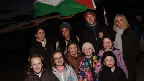 In pictures: Buncrana's Ludden Strand plays host to  moonlit dip for Palestine