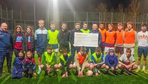 Donegal Town FC highlight mental health with cheque presentation to Jigsaw 