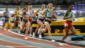 WATCH: Irish athlete Sarah Healy elbowed at line in dramatic finish to 1,500m heat