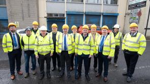 Demolition of former ESB site on Letterkenny's Port Road underway