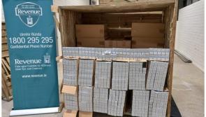 National: Sniffer dog finds multi-million euro haul of illegal cigarettes at Irish port 