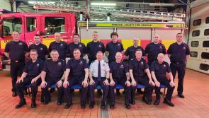 Donegal Firefighters Association wish firefighter Mickey Donaghy a happy retirement