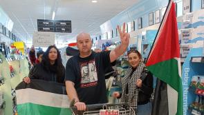 Donegal Gaeltacht Palestine supporters say an emphatic 'no' to Isreali goods