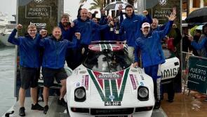 Gary McElhinney helps Seb Parez to Rally Clasico Isla Mallorca win