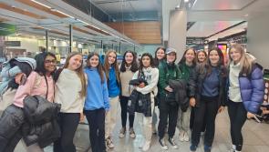 Watch: Loreto students show off their Irish dancing skills at Charles de Gaulle 
