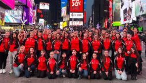 Watch:  St Catherine's Accordion Band's Stateside dreams finally come true