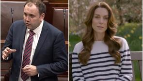 National: TD hits out at conspiracy theorists and UK media over Kate Middleton cancer story