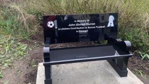 John Gorey Curran honoured with memorial seat in Letterkenny