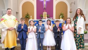 In pictures:  first Holy Communion for Gaelscoil na gCeithre Máistrí pupils