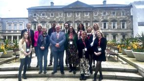 Donegal intern Laura Ní Aoidhne takes centre stage at Leinster House  